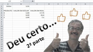 Problema na alça de preenchimento cópia da fórmula parte 2  EXCEL [upl. by Nazarius]