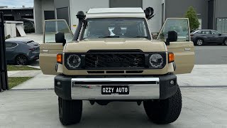 Ultimate OffGrid Setup for a Toyota 70 Series Troopy  Ozzy Auto Electrics Build [upl. by Klarrisa]