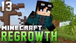 Minecraft Regrowth  HOW TO GET CHICKENS  Ep 13 Modded Minecraft [upl. by Gherlein]