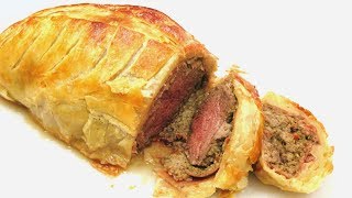 Beef Wellington  Classic How to make Beef Wellington Recipe  PoorMansGourmet [upl. by Blackstock]