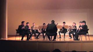 Petite Symphonie for 9 winds  Charles Gounod by Silpakorn Winds [upl. by Ainot]