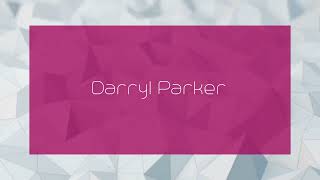 Darryl Parker  appearance [upl. by Adamsen]