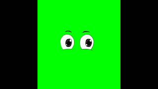 Copyright free Eye blinking Green screen [upl. by Royall957]