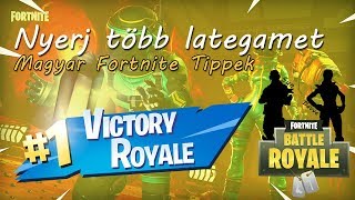 Hogyan nyerj lategamet  Stratégiai lépések Fortnite [upl. by Erbma]