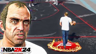 Trevor Philips Is A MANIAC In NBA 2k24 [upl. by Akirehs]