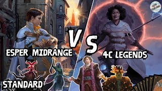 Esper Midrange VS 4C Legends MTG Standard [upl. by Akisej361]