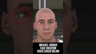 MICHAEL JORDAN FACE CREATION NBA 2K24 [upl. by Ahsini]