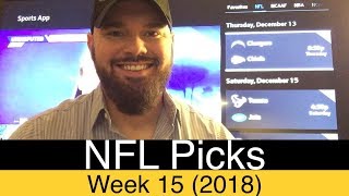 NFL Week 15 Picks 2018  Expert Football Betting Predictions  ATS OU amp Pick’em  Vegas Odds [upl. by Maude]