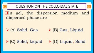 OQV NO – 354 In gel the dispersion medium and dispersed phase are [upl. by Nobile]