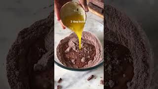 EASIEST EGGLESS HOT FUDGE CAKE  SUPER YUMMY CHOCOLATE CAKE AT HOME shorts [upl. by Cirre184]