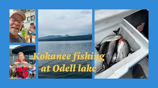 Odell Lake mid August catching Kokanee and camping for the first time [upl. by Ileane719]