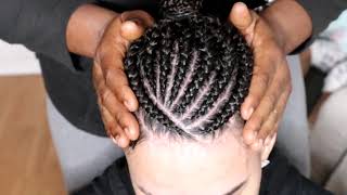 High top cute braid for men with short straight hair STRAIGHTHAIR [upl. by Drofxer]