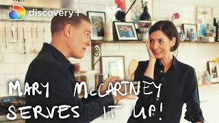 Pizza Party with Musician Bryan Adams  Mary McCartney Serves It Up  discovery [upl. by Ahsaela505]