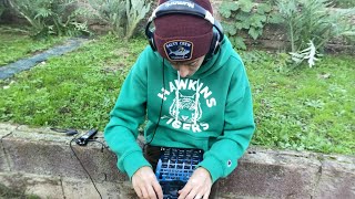 Roland SP404 MKII live open air 🎶🎵🌳 [upl. by Nowed]