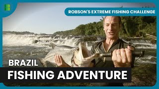 Fishing Showdown Robson vs Brazil  Robsons Extreme Fishing Challenge  Fishing Show [upl. by Aleen571]