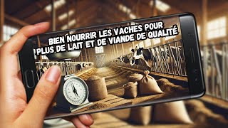 Comment Nourrir Une Vache Pour Une Production De lait et de Viande Optimale  🐄🥛 [upl. by Finer]