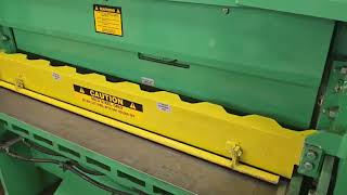 UniHydro 14quot x 51quot Hydraulic Plate Shear [upl. by Libys]