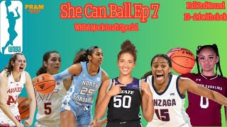 She Can Ball  2024 WNBA MOCK DRAFT 20  Round 2  Deja Kelly  TeHina Paopao  NCAA Basketball [upl. by Madda]