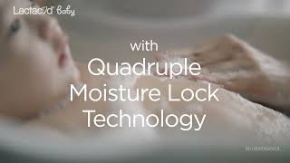 Lactacyd Baby Extra Milky offers Quadruple Moisture Lock Technology [upl. by Nosdrahcir]