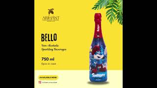 BELLO  NONALCOHOLIC SPARKLING BEVERAGE  AVAILABLE NOW [upl. by Anailuy]