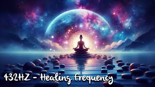 432Hz Healing Frequency to Boost Sleep Reduce Stress and Release Melatonin [upl. by Llemmart]