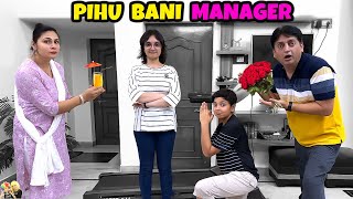 PIHU BANI MANAGER  Ghar ka Election  Part 3  Daily Family Vlog  Aayu and Pihu Show [upl. by Carlye]