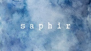 aego  SAPHIR prod by PALE1080 amp Gabe Lucas Lyric Video [upl. by Edeline]