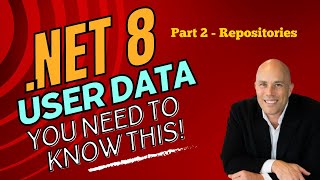 Extending Identity Services Part 2  NET 8 User Data with Repository [upl. by Croft]