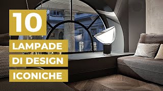 10 LAMPADE da tavolo ICONICHE  Design Italiano [upl. by Roel19]