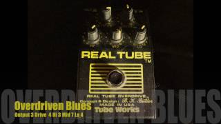 Real Tube Overdrive by BK Butler TubeWorks 901 Pedal [upl. by Cockburn]