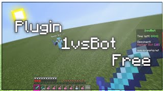 Plugin 1vsBot Free For PocketMineMP 😱🔥 117 MiniGame [upl. by Auqenahc]