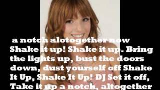 Shake it Up Theme Song by Selena Gomez with Lyrics [upl. by Novihs]