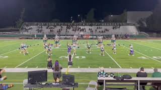 Varsity combo Cheer amp Song halftime 9630 [upl. by Dressler734]