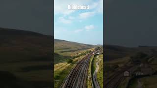 Ribblehead traintrack railway shortsvideo travel train shorts [upl. by Aleirbag]