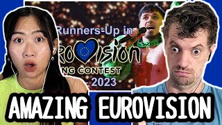 ThaiCanadian Couple Reacts to All RunnersUp 🥈 in Eurovision Song Contest 19572023 [upl. by Cohbath217]