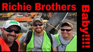 Richie Brothers auctions Orlando 2020 With the you tube crew letsdig18 loggerwade rbauctions [upl. by Osithe875]