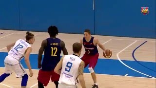 FCB Basket FC Barcelona Lassa B highlights season 201516 [upl. by Ferna]