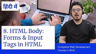 HTML Tutorial Forms amp Input Tags  Web Development Tutorials 8 [upl. by Navy]