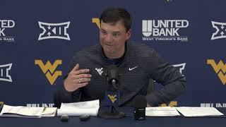 WVU Football Neal Brown Press Conference 111824 [upl. by Anayaran]