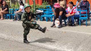 🌟Desfile escolar por Fiestas Patrias 2023🌟 Aula Rosada de 3 años [upl. by Jorrie]