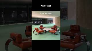 Lets have a moment for Oscar Niemeyer architecture amazing oscarniemeyer fyp interiordesign [upl. by Htinek]