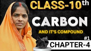 Carbon and its compounds class 10 lclass 10 science chapter 4 introduction Lecture1 viralyoutube [upl. by Ignacius]