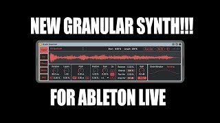 Ableton Grain Scanner Granular Synth [upl. by Sarson]