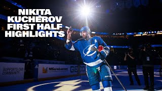 Nikita Kucherov Highlights First 50 Games of 2324 NHL Season [upl. by Rutledge827]