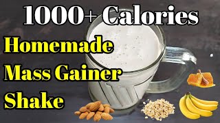 Home Made Mass Gainer Shake  Weight Gainer  By Syed Muzammil [upl. by Brigg249]