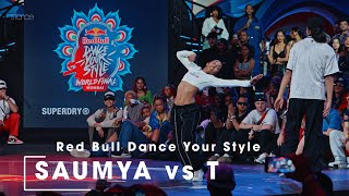 Saumya vs T Top 8  stance x Red Bull Dance Your Style World Final 2024 Mumbai [upl. by Danialah475]