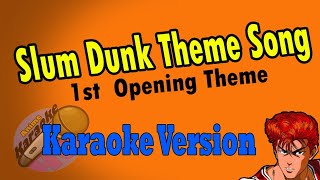 AKHQ Slum Dunk Opening Theme  Kimiga su ki dato sakebitai Karaoke Version [upl. by Oznola]