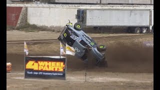 LUCAS OIL ESTERO BEACH 2018 PRO 4 ACCIDENTE Round 3 [upl. by Brosy]