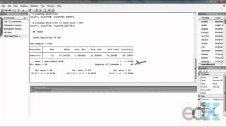 Week 5  TUTORIAL HYPOTHESIS TESTING IN STATA [upl. by Wolsniw]