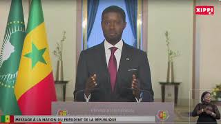 Copie de 🔴EN DIRECT DU PALAIS PREMIER DISCOURS A LA NATION DU NOUVEAU PRESIDENT BDF [upl. by Oicirbaf]